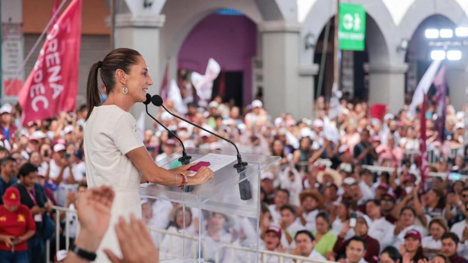 Claudia Sheinbaum ya se prepara para el cierre de su campaña