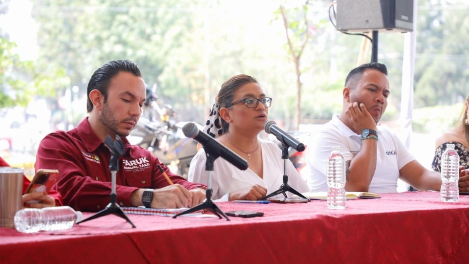 La candidata dice que los candidatos del PRIAN son incongruentes con sus propuestas