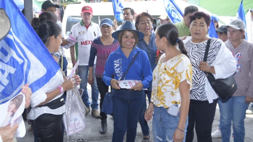 La candidata apuntó que las cosas no mejoran por falta de presupuesto