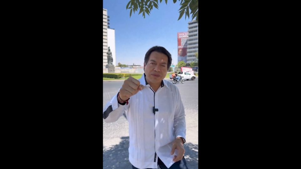 Mario Delgado, presidente nacional de Morena, en un video compartido en sus redes sociales.