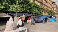 Día del Maestro: CNTE instala campamento en el Zócalo