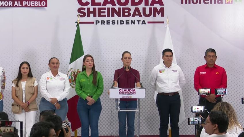 Claudia Sheinbaum define al Zócalo como sede para su cierre de campaña