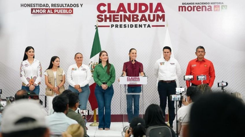 Claudia Sheinbaum anuncia los proyectos que planea desarrollará en Nayarit