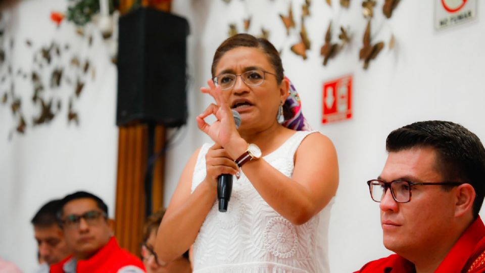 Aleida Alavez, candidata de Morena a gobernar la alcaldía de Iztapalapa.