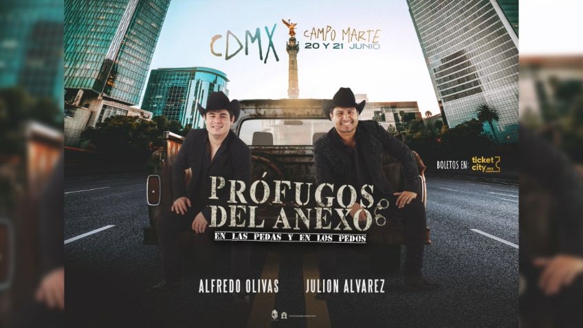 Prófugos del Anexo: cancelan preventa de boletos para su concierto en la CDMX