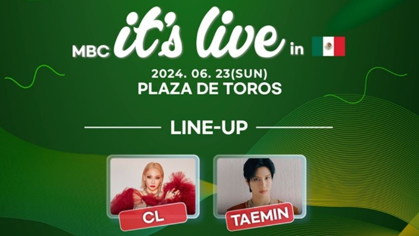 Taemin, KARD, CL y muchos más vendrán a México con "It´s Live", el nuevo festival K-Pop