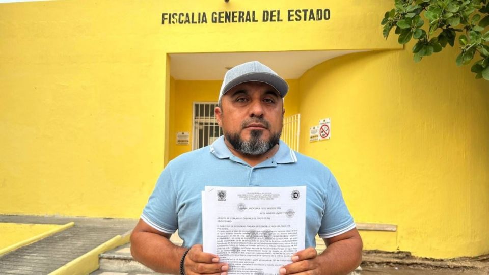 Ángel Cardoz Fernández, candidato a la alcaldía de Cenotillo, en Yucatán.