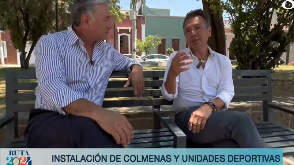 Pablo Lemus, candidato al gobierno de Jalisco por Movimiento Ciudadano, en entrevista con Alejandro Cacho.