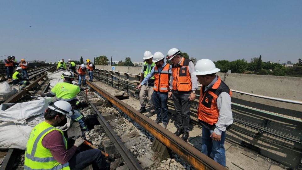 Se hizo la colocación de 31 trabes nuevas