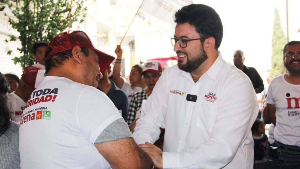 El candidato de Morena a la alcaldía de Naucalpan afirmó que el agua es un derecho humano y no una mercancía.