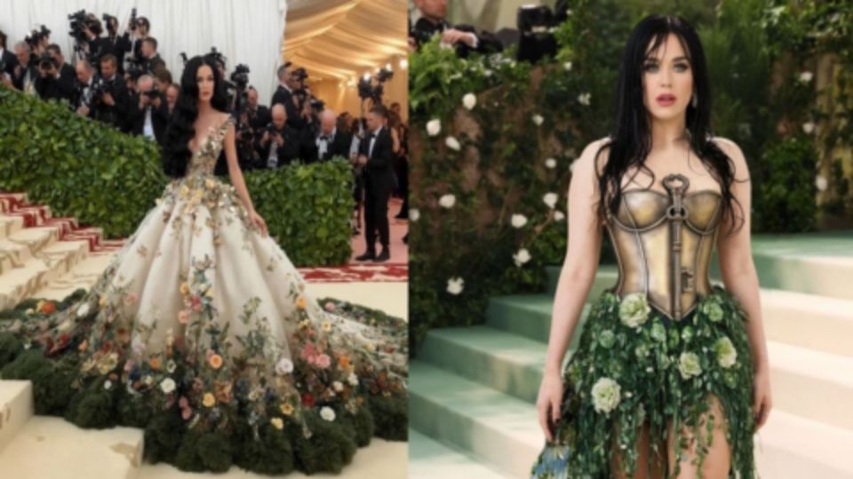 Imágenes de IA de Katy Perry en la Met Gala 2024, no asistió