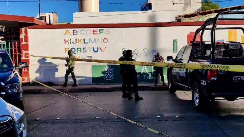 Abandonan restos humanos frente a una primaria en la capital de Zacatecas