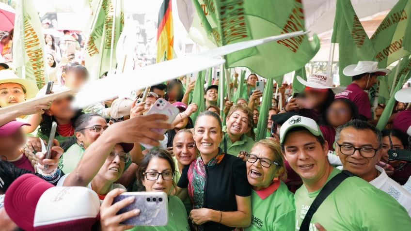 Claudia Sheinbaum se compromete a apoyar a la Álvaro Obregón con agua y movilidad