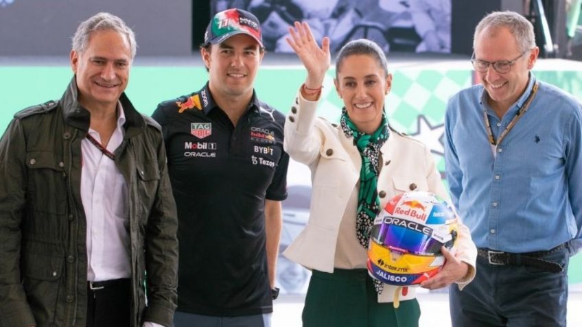 “Si gana Claudia Sheinbaum, tendremos GP de Cancún”, afirma papá de Checo Pérez