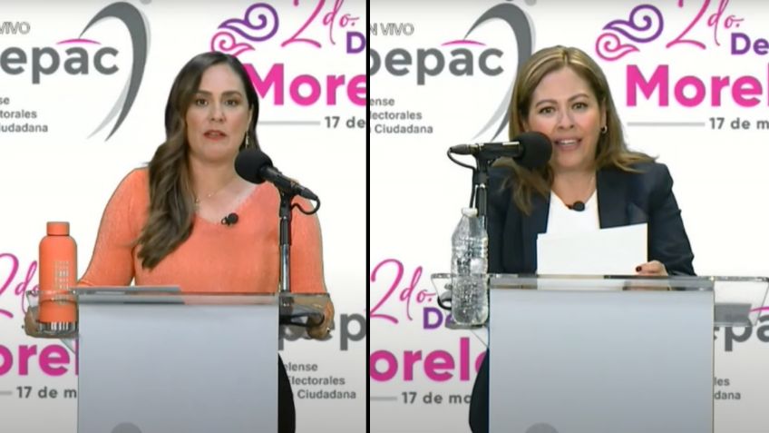 Mira lo que dijeron las candidatas durante el segundo debate por el gobierno de Morelos