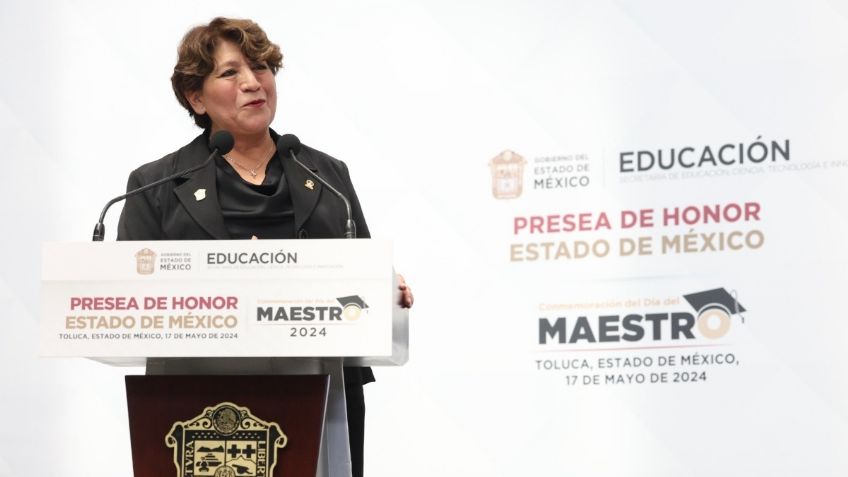 Gobernadora Delfina Gómez refuerza alianza con el magisterio: "Sin educación no hay transformación"