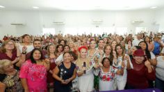 Mujeres en Yucatán se suman al movimiento “por ella, por todas” en apoyo a Claudia Sheinbaum y a Huacho Díaz Mena