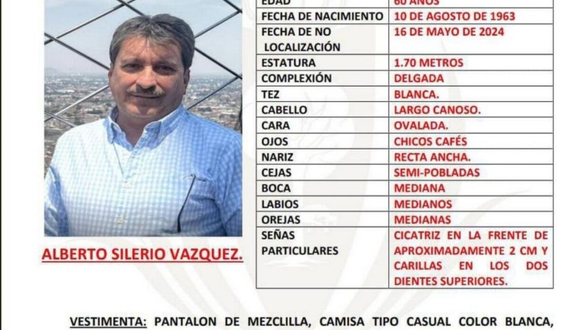 Empresario Alberto Silerio salíó a vender su camioneta en Durango y ya no regresó