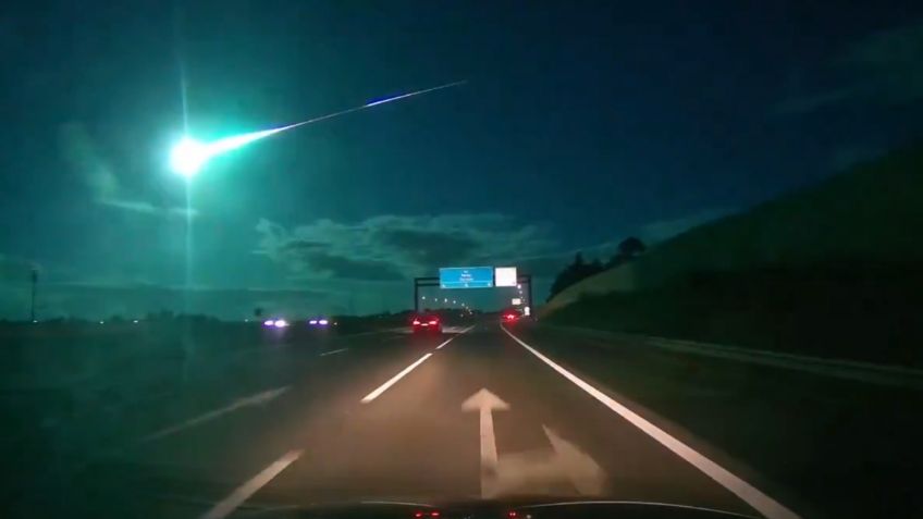 VIDEO: supuesto meteorito ilumina los cielos de España y Portugal HOY 18 de mayo