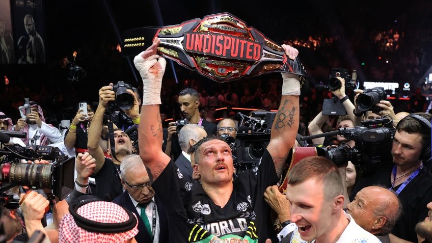 Oleksandr Usyk vence a Tyson Fury en en Arabia Saudita