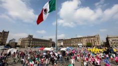 FOTOS: Así se vive la marcha Marea Rosa en Zócalo de la CDMX