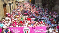 Durante marcha de la Marea Rosa Lalo Rivera aseguró que "Vamos a Ganar"