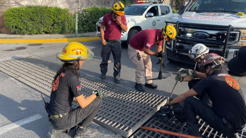 ¡Tremenda aventura! 4 adolescentes se pierden en un drenaje de Nuevo León