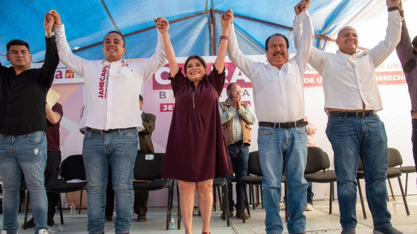 Clara Brugada y Janecarlo Lozano van por el triunfo en la GAM.