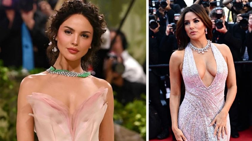 Como Salma Hayek, Eva Longoria apoya a Eiza González y estas fotos revelan que son grandes amigas