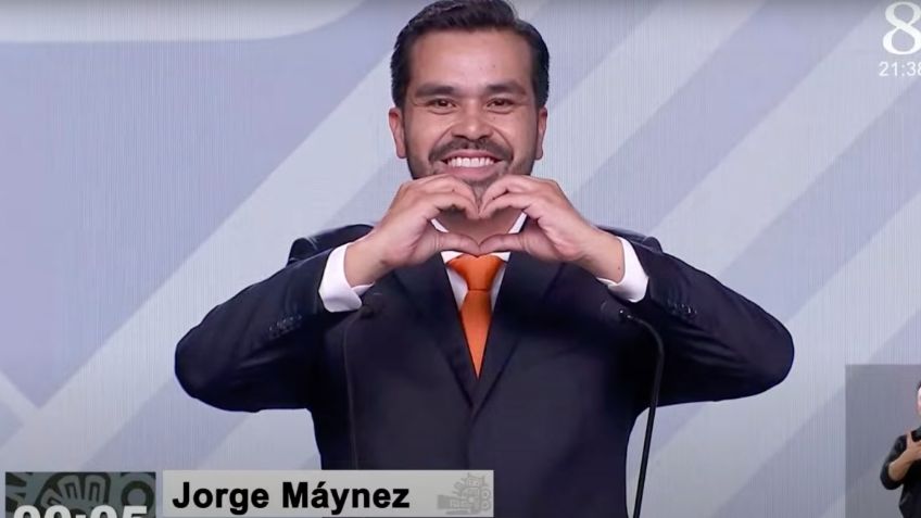 Así fue la participación de Jorge Álvarez Máynez durante el tercer debate presidencial