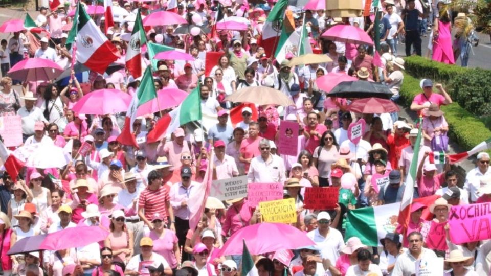 Así se vivió la marcha en Cancún