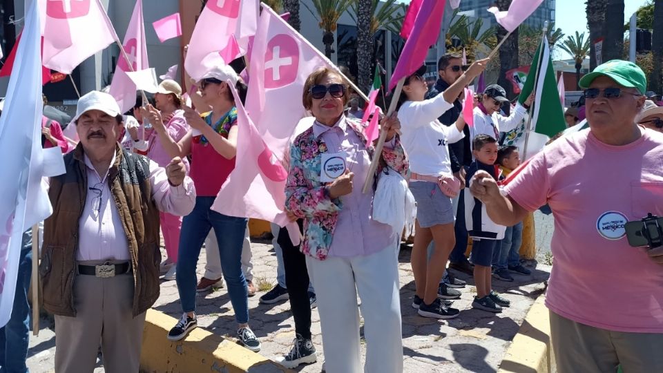 Así se vivió la marea rosa en Tijuana