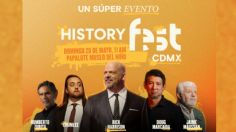 Rick Harrison, Chumlee y Jaime Maussan, en el History Fest en la CDMX