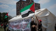 FOTOS: UNAM se suma a EU en protestas pro palestina; instalan campamentos en CU