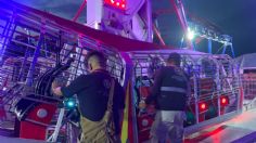 Protección Civil estatal garantiza la seguridad en juegos mecánicos de la Feria de Puebla