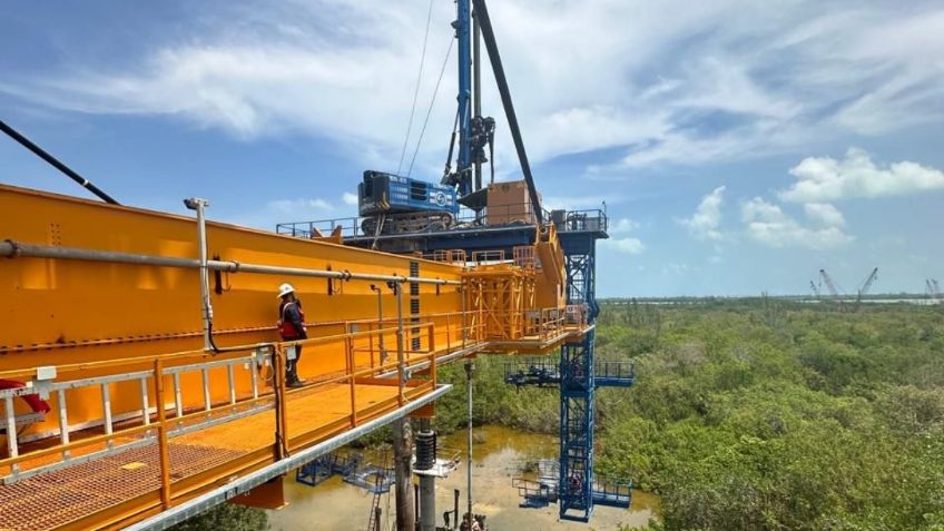 Técnicas innovadoras garantizan protección ambiental de Puente Nichupté, en Quintana Roo