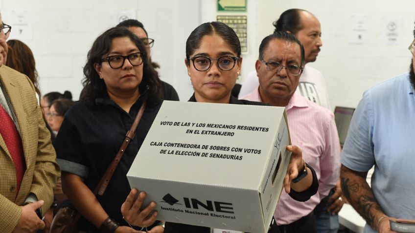 INE reincorpora 24 mil votos del exterior