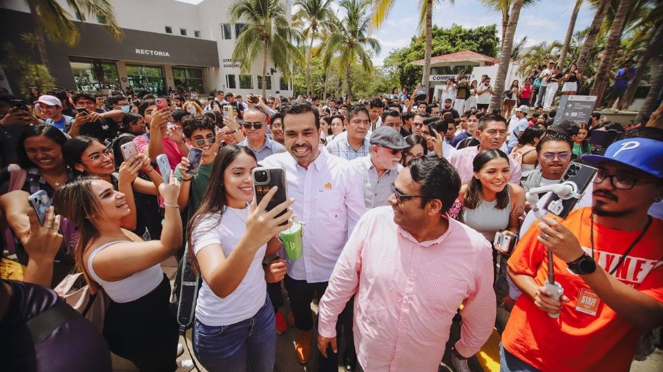 Jorge Álvarez Máynez, candidato a la Presidencia por Movimiento Ciudadano.