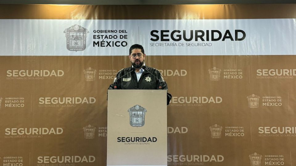 Andrés Andrade, secretario de Seguridad del Estado de México.