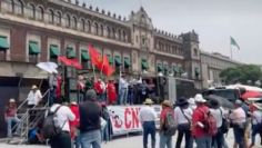 Comienza la reubicación de campamento de la CNTE