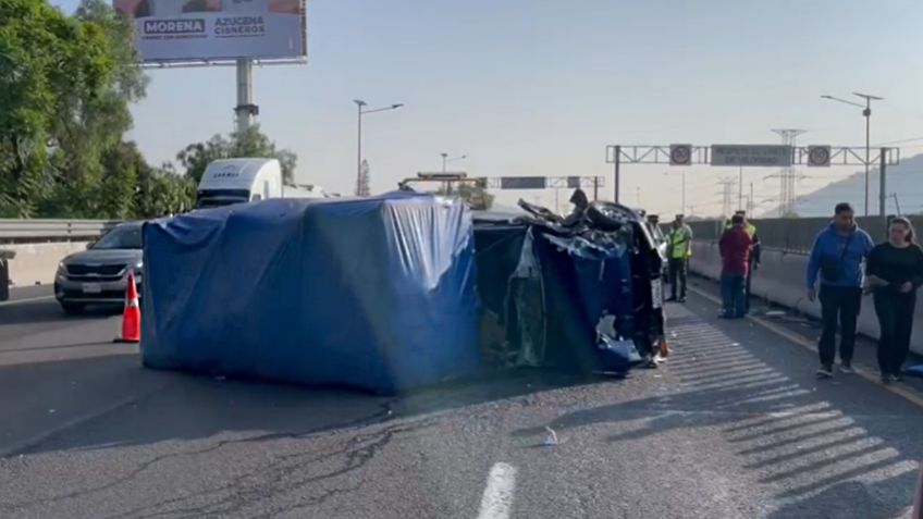 VIDEO: ¿qué pasó en la autopista México-Pachuca y México-Toluca hoy, lunes 20 de mayo?