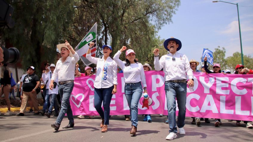 Karla Fiesco promete ante más de siete mil simpatizantes unidad y trabajo en Cuautitlán Izcalli