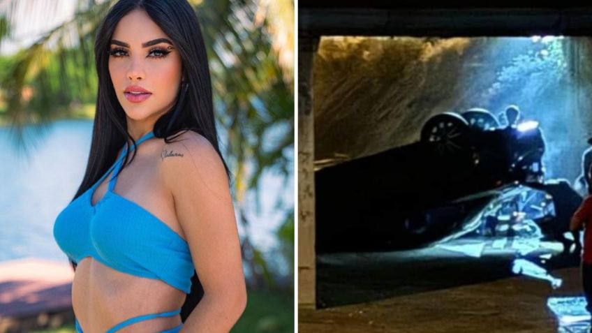 Papá de la influencer Kimberly Loaiza sufre aparatoso accidente automovilístico