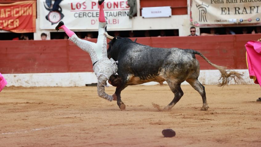 Reportan grave al matador Román Collado tras sufrir una cornisa en el muslo durante corrida en Francia