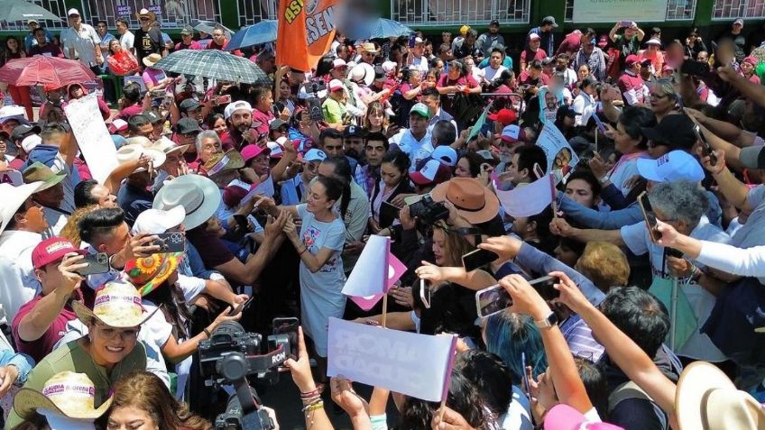 Claudia Sheinbaun: "Soy una mujer honrada y privilegiada por haber recorrido todo el país"