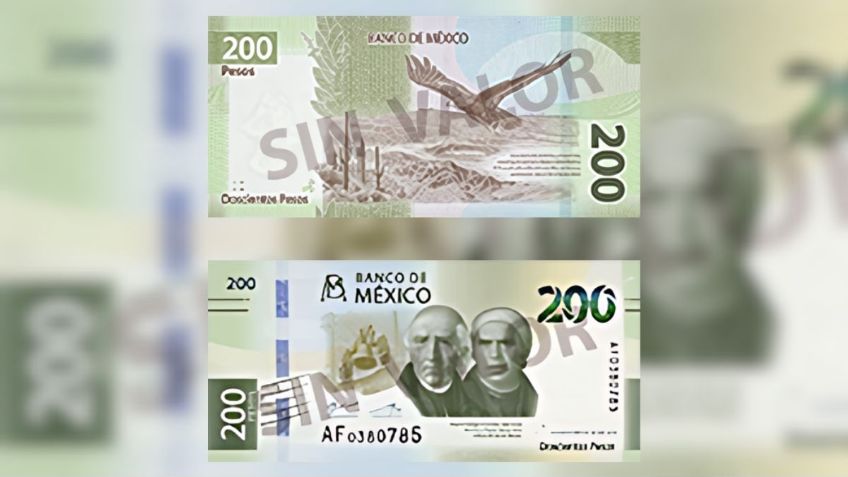 Banxico lanza nuevo billete de 200 pesos por su 30 aniversario ¿Ya lo conoces?