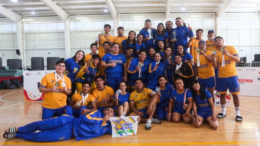 Tigres logra campeonato de judo en Universiada Nacional 2024