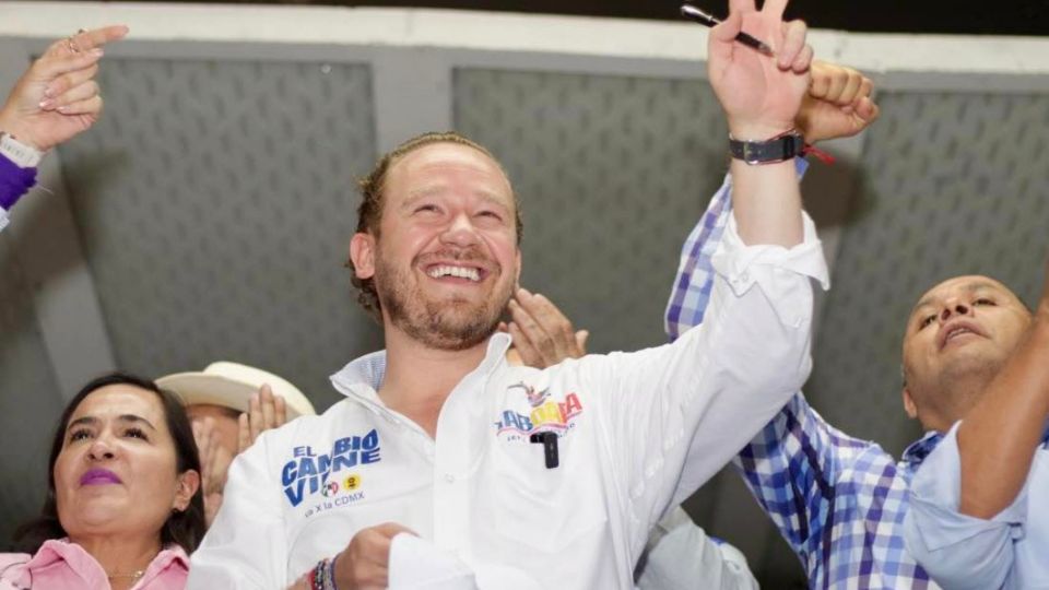 Santiago Taboda, candidato a la Jefatura de Gobierno de la Ciudad de México.