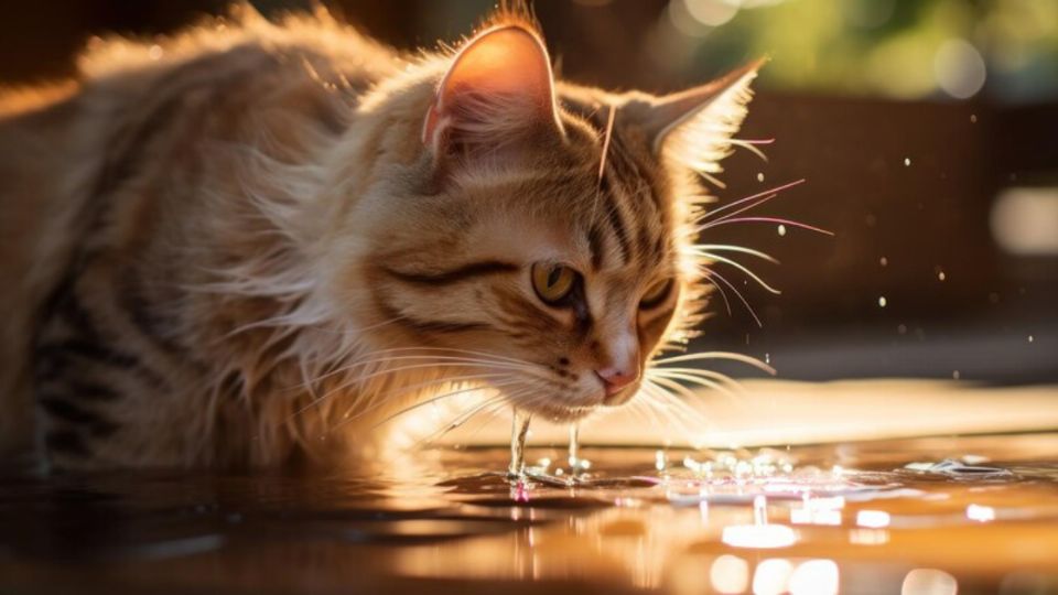 Así puedes refrescar a tu gato durante una ola de calor. Fuente: Freepik