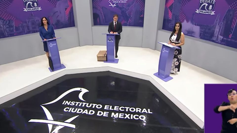 Lía Limón, Javier López Casarín y Esther Mejía, candidatos en la alcaldía Álvaro Obregón.